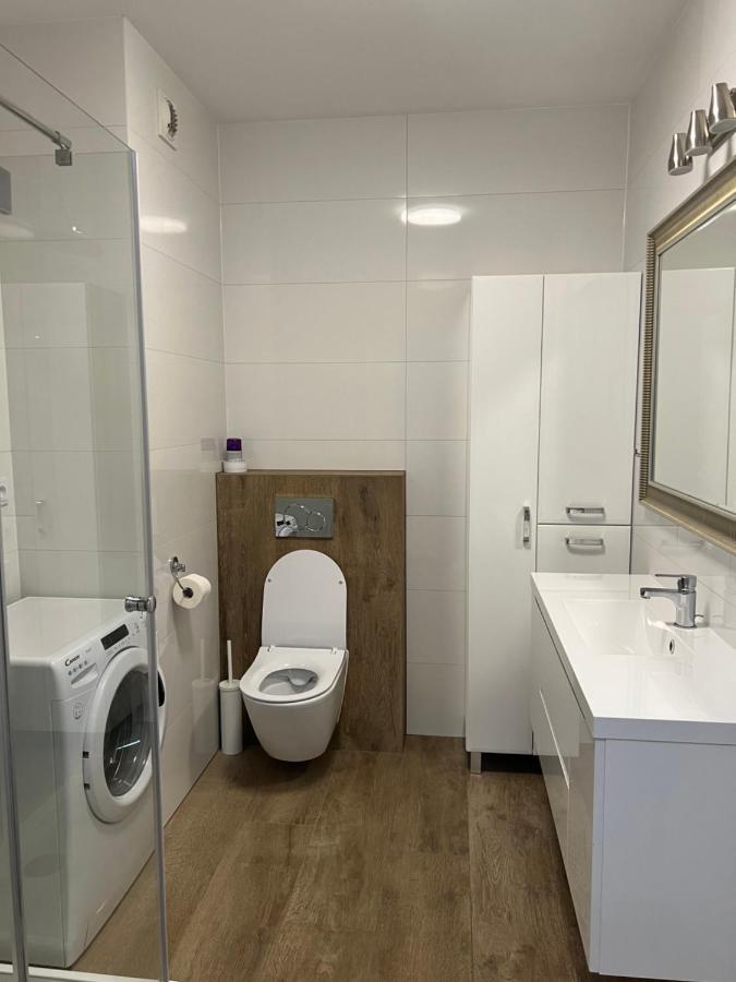 شقة وارسو  في Krakowska Blue Studio Free Parking 2 المظهر الخارجي الصورة